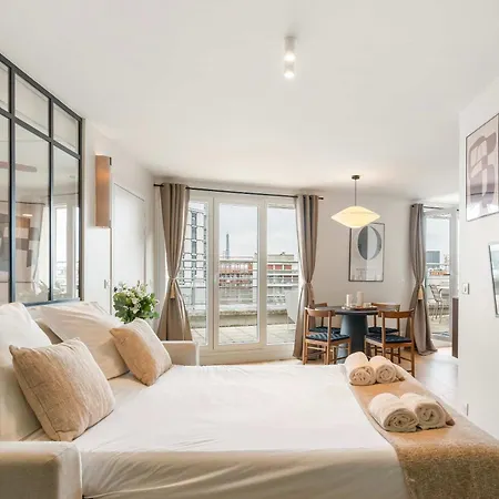 Eiffel Tower - Exclusive Loft With Terrace Jacuzzi And Lift