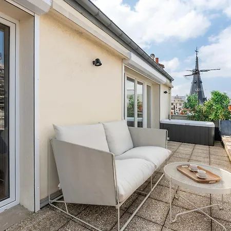 Eiffel Tower - Exclusive Loft With Terrace Jacuzzi And Lift Apartamento París