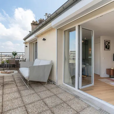 Eiffel Tower - Exclusive Loft With Terrace Jacuzzi And Lift Apartamento *
