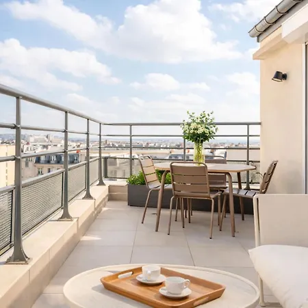 Eiffel Tower - Exclusive Loft With Terrace Jacuzzi And Lift Paříž