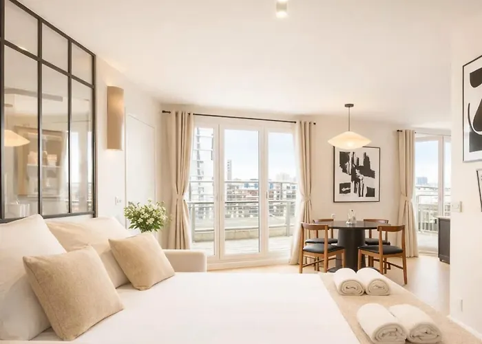 Appartement Eiffel Tower - Exclusive Loft With Terrace Jacuzzi And Lift