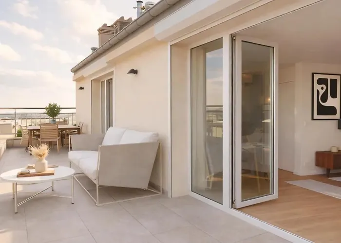 Appartement Eiffel Tower - Exclusive Loft With Terrace Jacuzzi And Lift