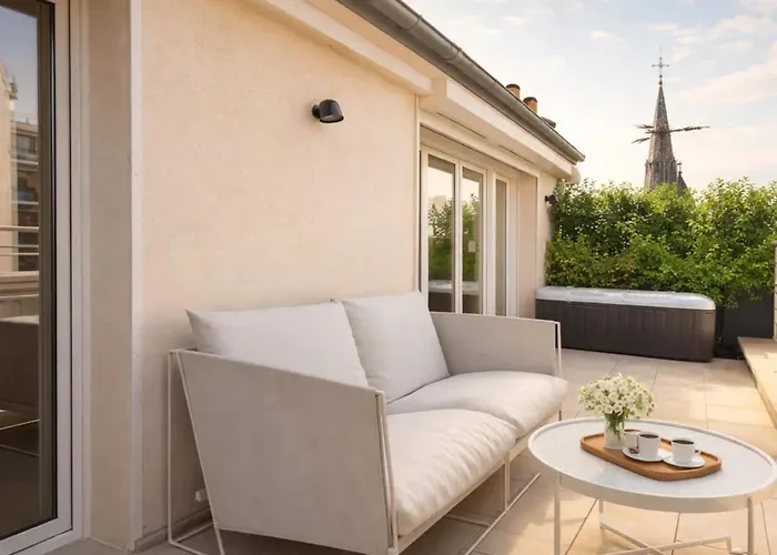 Appartement Eiffel Tower - Exclusive Loft With Terrace Jacuzzi And Lift